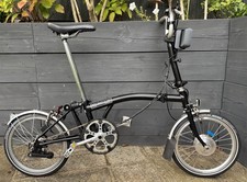 Bicicletta pieghevole Brompton M6L Swytch C Line Explore - uso leggero tempo libero