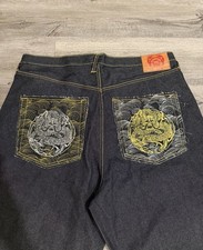 Vintage Y2K Evisu x Red Monkey