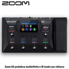 Zoom G6 pedaliera multieffetto