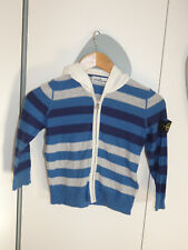 giacca leggera  100%  cotone a righe, originale Stone Island, taglia 6 anni