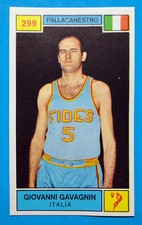 Figurina CAMPIONI DELLO SPORT 1969/70-n.299-GAVAGNIN (ITA)-PALLACANESTRO-rec