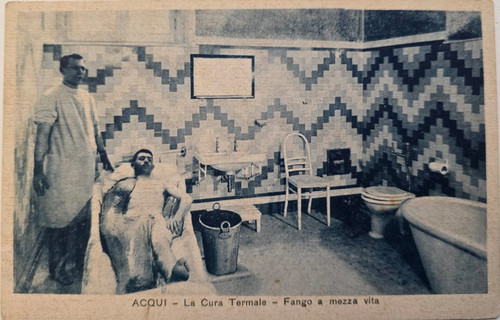 Cartolina 1936 acqui terme - cartolina,