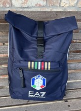 Zaino Ea7 Emporio Armani Fisi Nazionale Italiana Nuovo Sci Sport invernali Blu