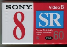 VIDEO 8/ Video cassetta TELECAMERA Sony 8 PAL HG60 Metal