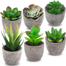 6 Pezzi Di Piante Artificiali