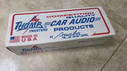 Thump car audio tweeter - thump,