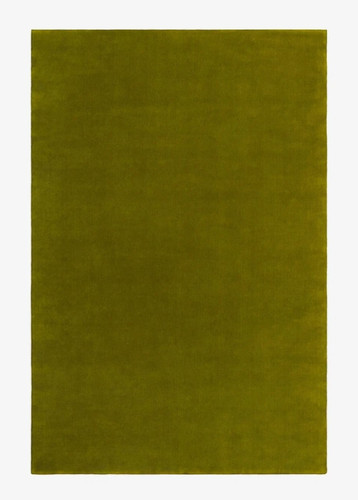 Tappeto lana verde oliva