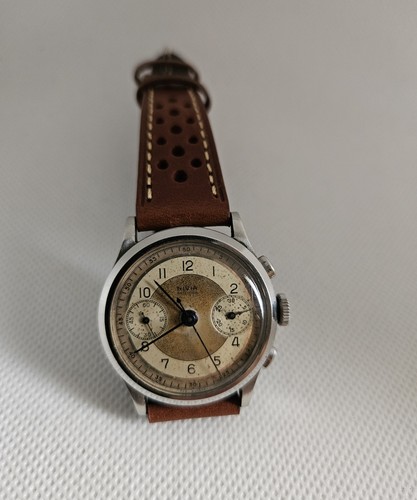 Rare montre chronographe nivia - rare,