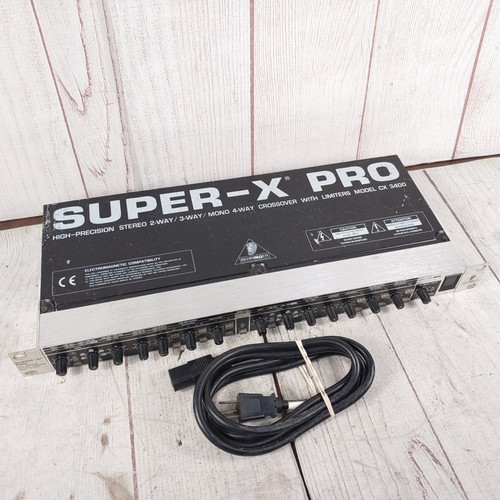 Behringer super pro cx3400 - super-x,