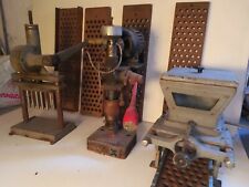 Rarità 3 strumenti carica bossoli orlatore + pressa + dosatore Decuplex Vasini