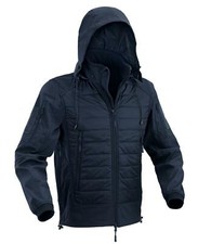 DEFCON 5 GIACCA MILITARE SOFTAIR URBAN CAPPUCCIO STACCABILE D5-3460 NAVY BLUE