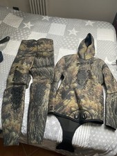 Muta umida mimetica Giacca Mares TG 5, spessore 5mm Pesca Sub