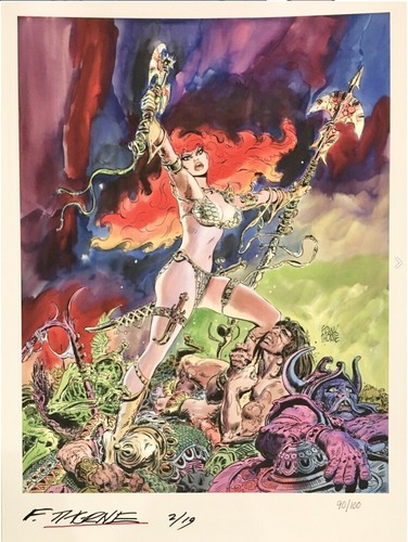 Red sonja frank - frank, thorne