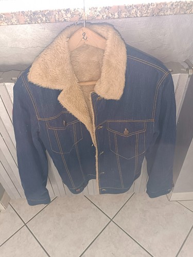 Giubbotto jeans con pelliccia - giubbotto,