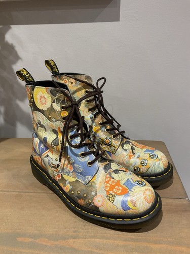 Stivali stringati martens - stivali,