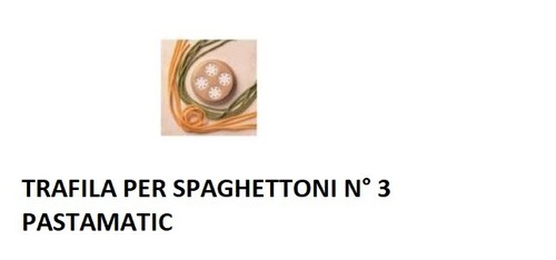 Simac trafila per spaghettoni - simac,