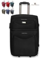 Valigia PICCOLA MEDIA GRANDE Trolley ESPANDIBILE IN POLIESTERE BAGAGLIO A MANO