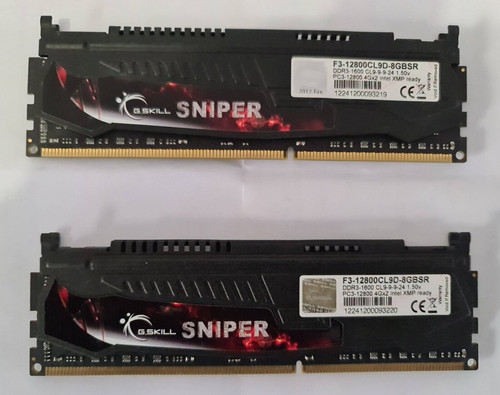Kit ram skill sniper - ram, 8gb