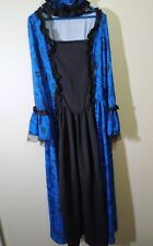 Vestito Carnevale / Cosplay lungo donna rinascimentale gothic steampunk