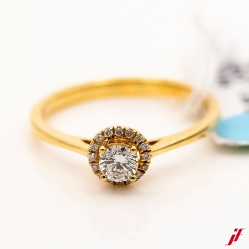 Anello 585 14k oro - anello,