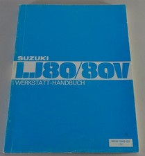 Manuale officina Suzuki LJ 80