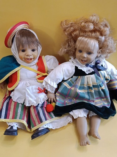 Bambole vintage art marca - art,