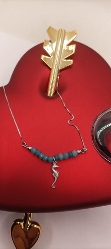 Collana argento rodiato - collana, in