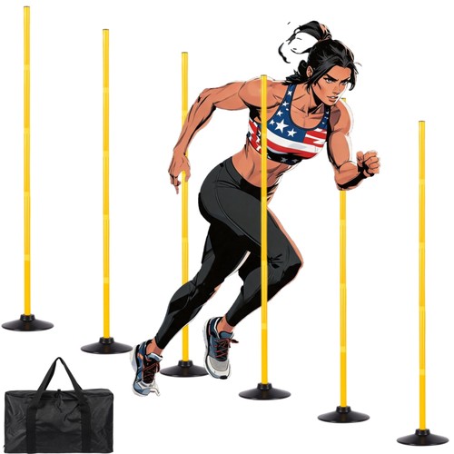 Agility training poles - 5,