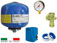 Autoclave Vaso Espansione Idrosfera 24Lt Manometro Pressostato Attacco 5 Vie