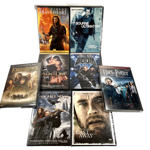 Dvd movies unopened mixed lot - movies,