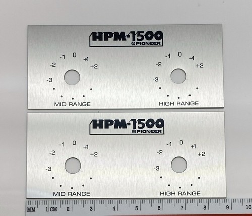 Pioneer hpm 1500 - hpm-1500, plate