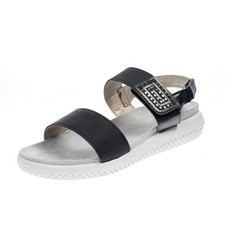 Inblu Sandali Plateau Nero - Donna Scarpe Sandali Plateau