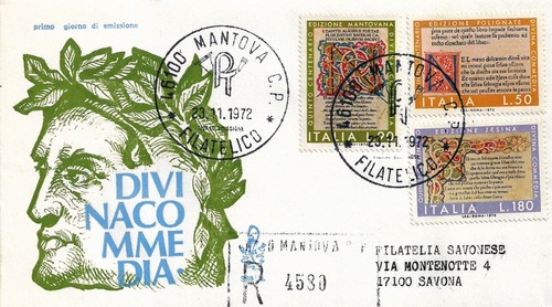 Fdc venetia divina - fdc, venetia: