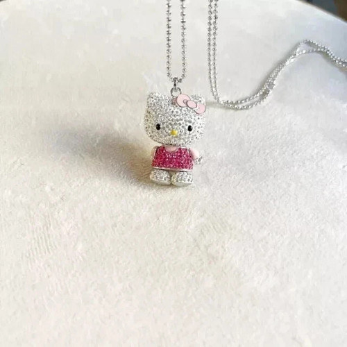 Ciondolo hello kitty zaffiro - ciondolo,