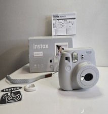Fotocamera istantanea Fujifilm Instax Mini 9 in scatola - bianco fumo - testata - stesso giorno 