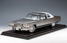 Cadillac Coupe de Ville Grigio 1979 STM1976602 1:18 Modelli di francobolli GLM