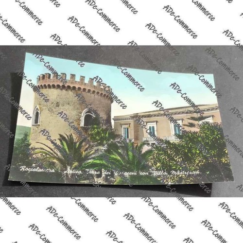 Cartolina roccalumera antica - roccalumera,