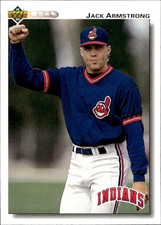 card Baseball 1992 Upper Deck #789 Jack Armstrong