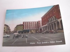 Ferrara - Argenta Piazza Garibaldi e Palazzo Comunale + vespa moto auto 