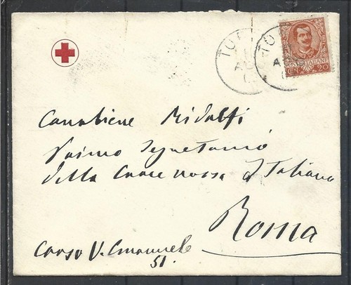 1903 croce rossa busta - 1903,