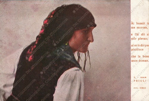 Costumi friulani popolana - friulani,