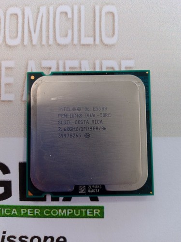Cpu processore intel pentium - processore,