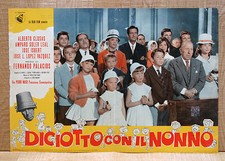 DICIOTTO CON IL NONNO fotobusta poster Alberto Closas La grande familia CF53