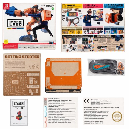 Nintendo labo toy con - nintendo, robot