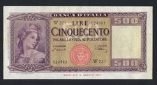 REPUBBLICA ITALIANA 500 LIRE