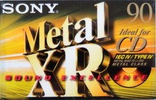 SONY METAL XR 90 TYPE IV