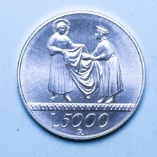 REPUBBLICA ITALIANA 5000 LIRE
