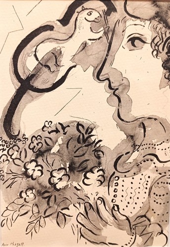 Marc chagall mostra invito - chagall,