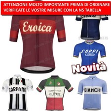 MAGLIA CICLISMO VINTAGE RETRO  eroica legnamo ecc. in LYCRA verifica taglia prim
