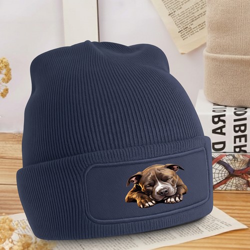 Peaceful puppy dormire - puppy, beanie
